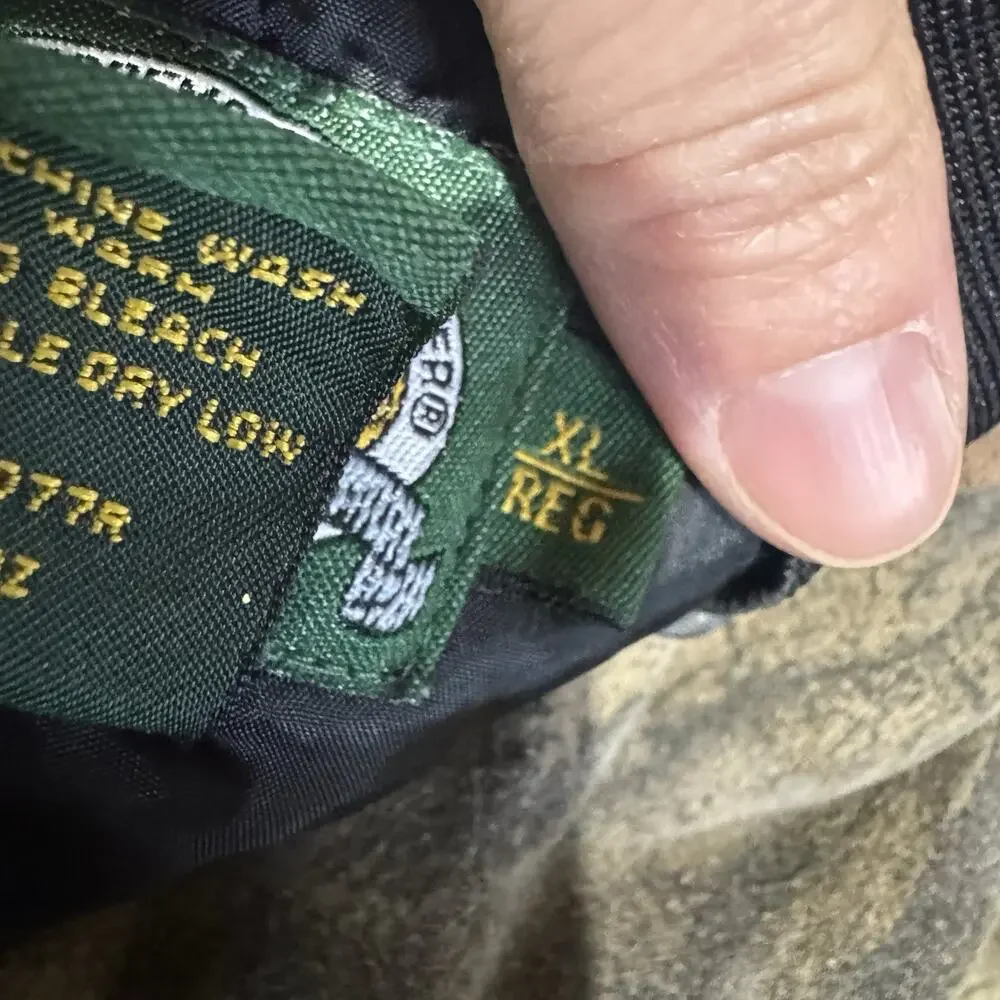 Cabelas Hunting Overalls Bib Distressed Size XL Reg